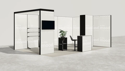 Stoisko w systemie M100 LED