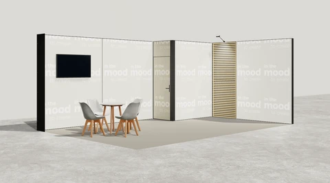 Stoisko w systemie M100 LED