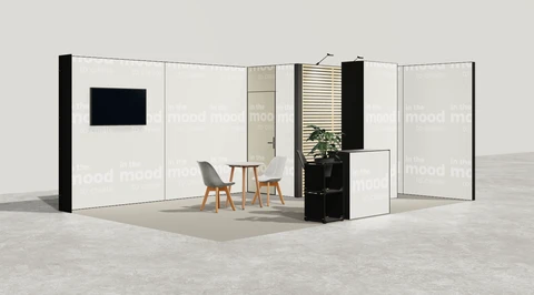 Stoisko w systemie M100 LED