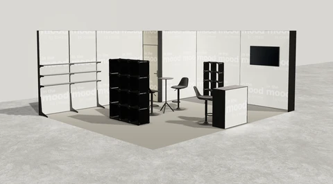 Stoisko w systemie M100 LED