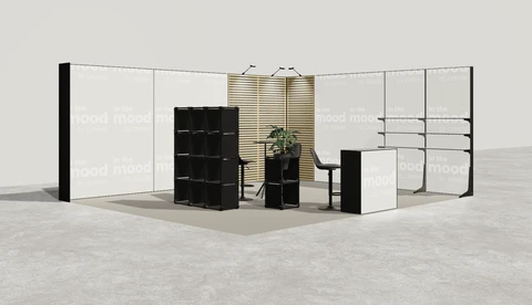 Stoisko w systemie M100 LED