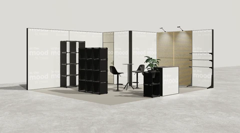 Stoisko w systemie M100 LED