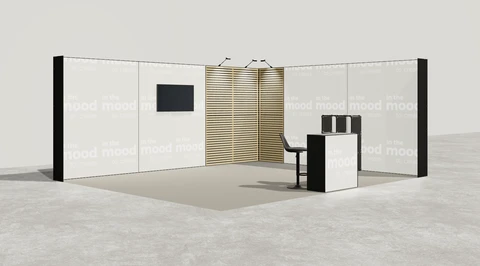 Stoisko w systemie M100 LED
