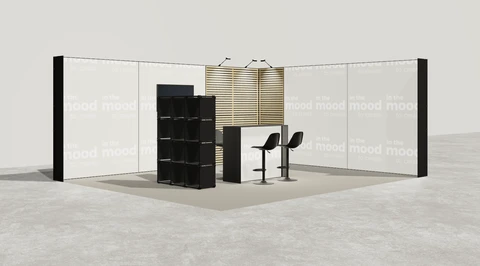 Stoisko w systemie M100 LED