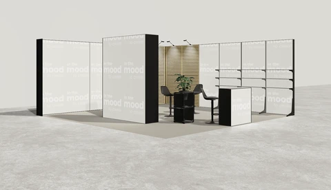 Stoisko w systemie M100 LED