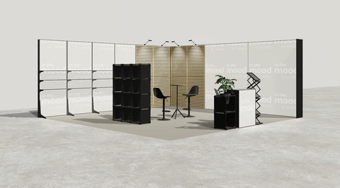Stoisko w systemie M100 LED