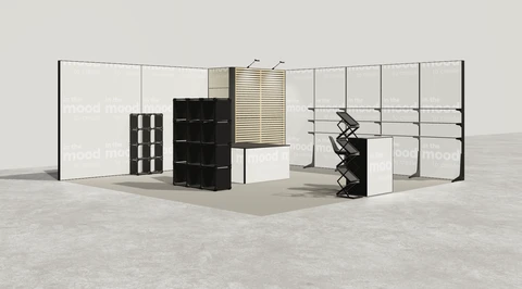 Stoisko w systemie M100 LED