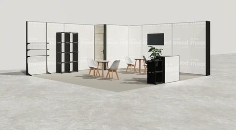 Stoisko w systemie M100 LED