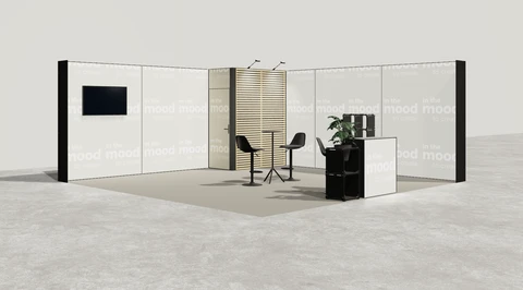 Stoisko w systemie M100 LED