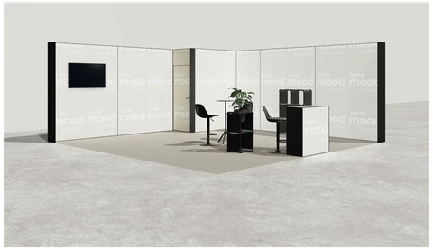 Stoisko w systemie M100 LED