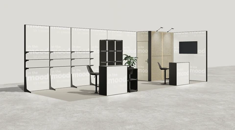 Stoisko w systemie M100 LED