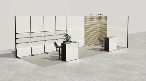 Stoisko w systemie M100 LED