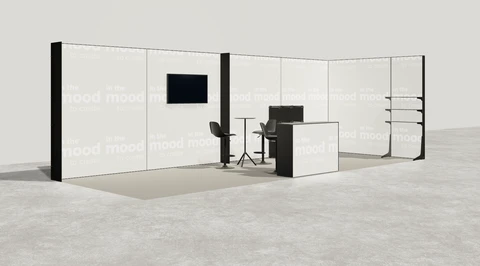 Stoisko w systemie M100 LED