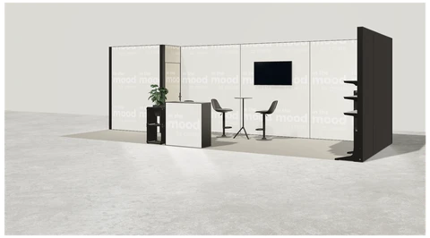 Stoisko w systemie M100 LED