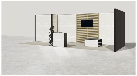 Stoisko w systemie M100 LED