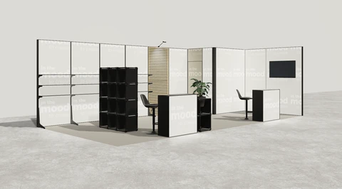 Stoisko w systemie M100 LED