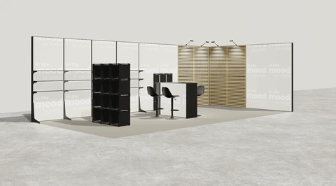 Stoisko w systemie M100 LED
