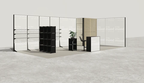 Stoisko w systemie M100 LED