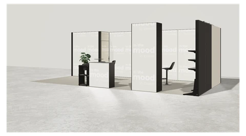 Stoisko w systemie M100 LED