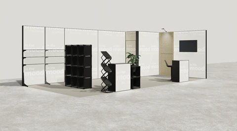 Stoisko w systemie M100 LED