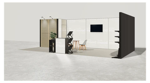 Stoisko w systemie M100 LED