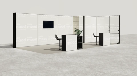 Stoisko w systemie M100 LED
