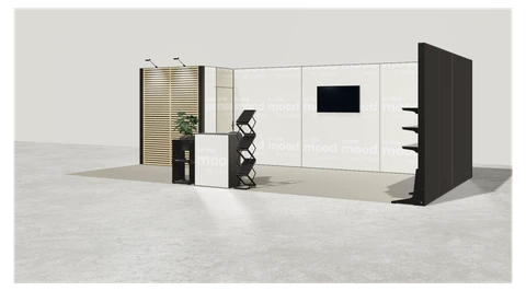Stoisko w systemie M100 LED