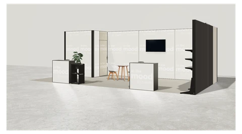 Stoisko w systemie M100 LED