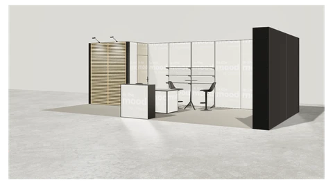 Stoisko w systemie M100 LED