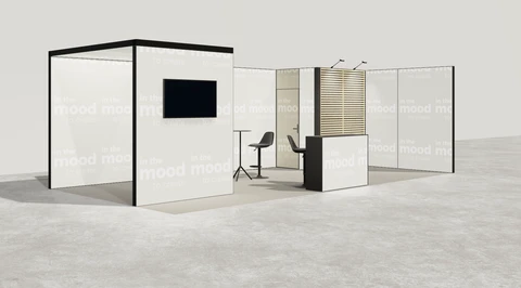 Stoisko w systemie M100 LED