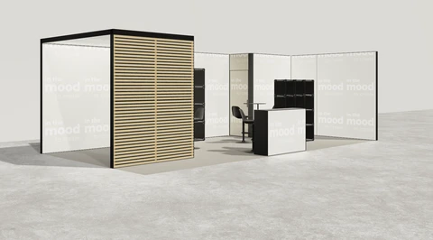 Stoisko w systemie M100 LED
