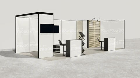 Stoisko w systemie M100 LED