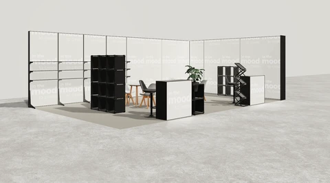 Stoisko w systemie M100 LED