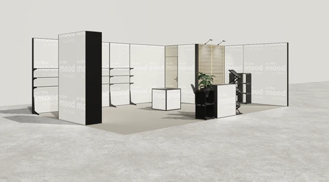 Stoisko w systemie M100 LED