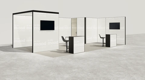 Stoisko w systemie M100 LED