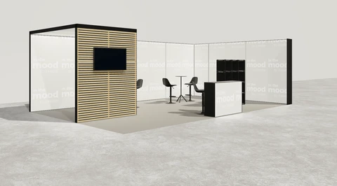 Stoisko w systemie M100 LED
