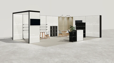 Stoisko w systemie M100 LED