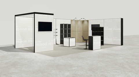 Stoisko w systemie M100 LED