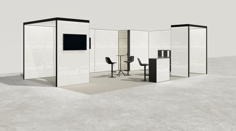 Stoisko w systemie M100 LED