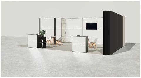 Stoisko w systemie M100 LED