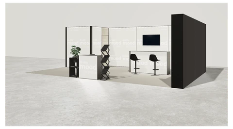 Stoisko w systemie M100 LED