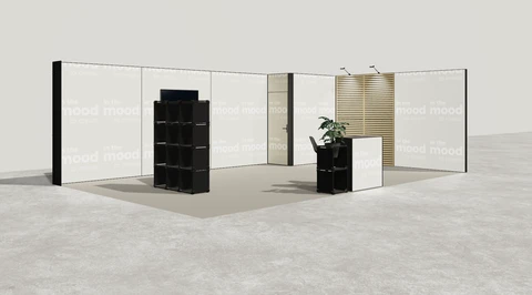 Stoisko w systemie M100 LED