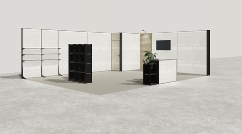Stoisko w systemie M100 LED