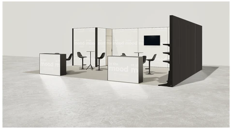 Stoisko w systemie M100 LED