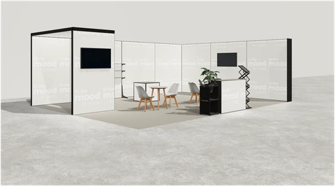 Stoisko w systemie M100 LED