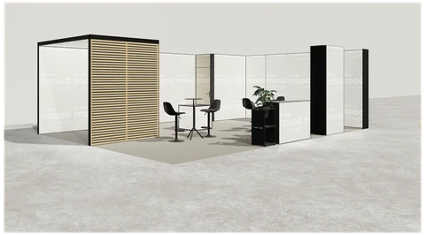 Stoisko w systemie M100 LED
