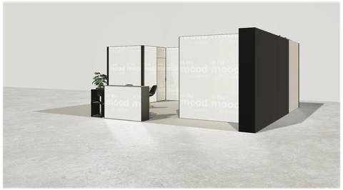 Stoisko w systemie M100 LED