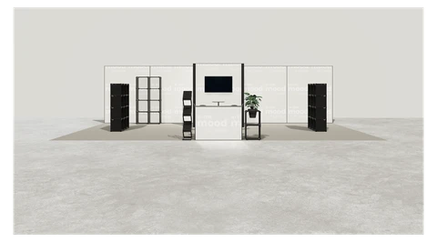Stoisko w systemie M100 LED