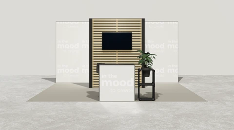 Stoisko w systemie M100 LED