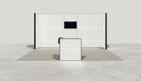 Stoisko w systemie M100 LED